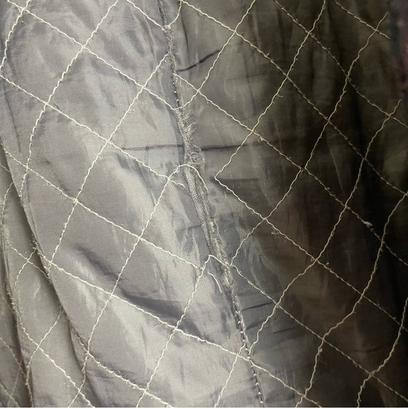 Vintage Utex XL Wool Plaid Shirt Jacket Button Up Quilted Chore Shacket Cabin - Picture 7 of 12